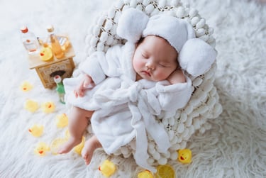 Lựa chọn thời điểm phù hợp để chụp ảnh cho bé sơ sinh đạt hiệu quả cao