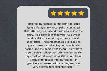 review of the patient