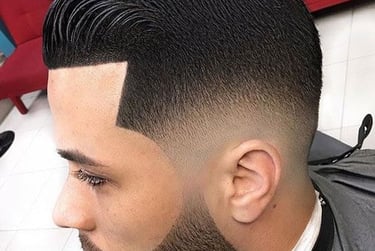Low Fade Taper Haircut 1