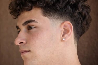 Low Fade Curly Corte 1