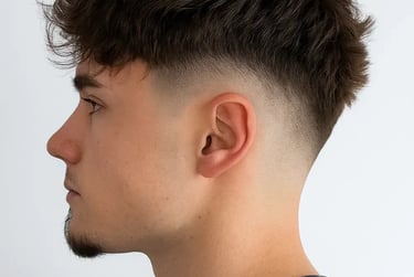 Mid Fade Taper Haircut