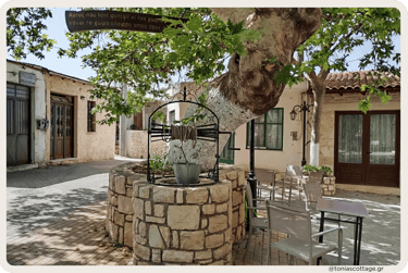 Drinking water fountain in Alagni Village, Crete