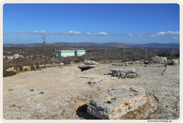 Karaoula wine press  in Alagni, Crete