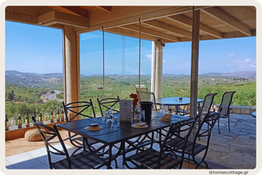 Paterianakis Winery in Crete - wine tasting with lunch, accompanied by stunning vineyard views