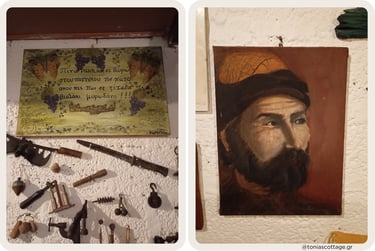 Folk museum in Rakokazano tou Leonida in Alagni village, Crete