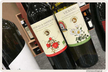 Paterianakis Winery in Crete - featuring Kotsifali, Mandilari, and Vidiano wines