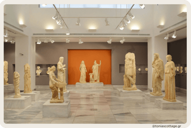 The Archaeological Museum of Heraklion, 25 km from Tonia's Cottage