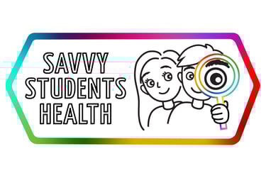 Savvy Students Health landscape logo