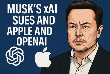 Een illustratie van Elon Musk