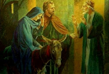 Mary and Joseph turned away