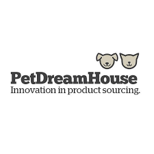 a cartoon dog and cat with text below Pet Dream House Innovation in Product Sourcing