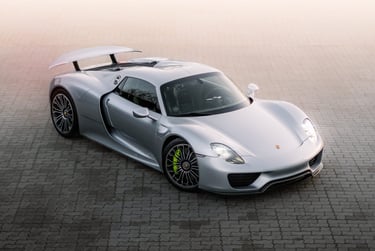 porsche 918 spyder voiture hypercar