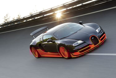 Bugatti veyron supersport world record edition