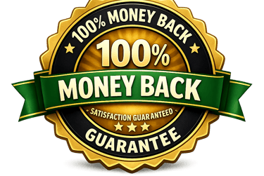Money back guarantee badge