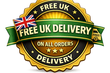 Free UK delivery badge