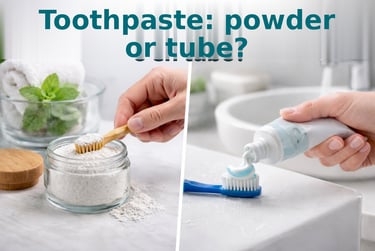 Toothpaste powder or tube?