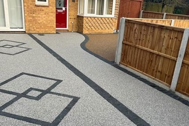 Resin Drive in Bedford by PC Drivestyle Ltd