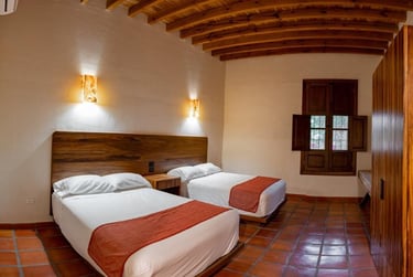 Hoteles en Parras perfectos para visitar viñedos en Parras , Hotel Antigua Hacienda de Perote