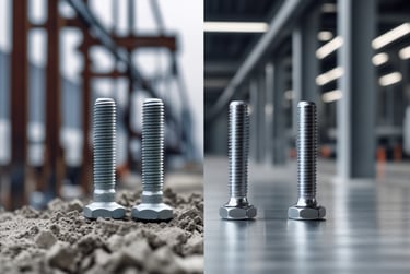 Hot Dip Galvanized vs Stainless Steel Fasteners