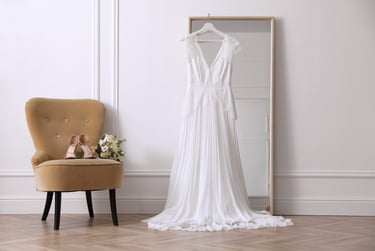 robe de mariée blanche élégante boutique essayage