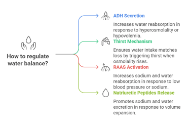 Regulation of water balance