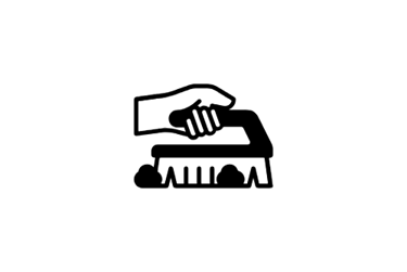 deep scrub carpet icon