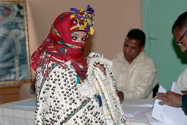 The Imilchil Marriage Festival moroccography
