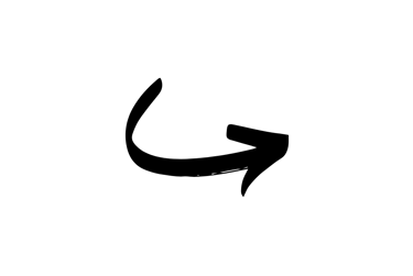 a black arrow