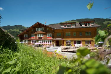 Waldgasthaus Lehmen bei schönem Wetter