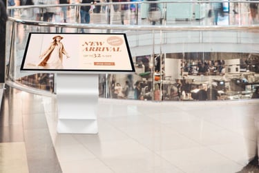 claratech's displays for retail stores