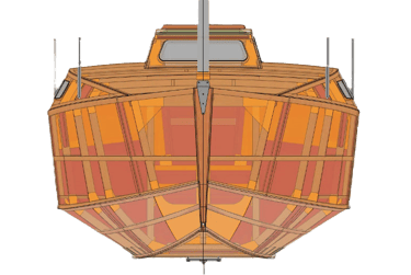 Class Globe 5.80 Technical Drawing Bow on