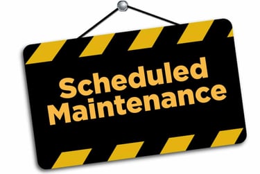 scheduled maintenance residential & commercial pressure washing services