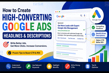 How to Create High-Converting Google Ads Headlines and Descriptions