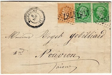 Wignehies : Große Ziffern 4787 und typ 22.