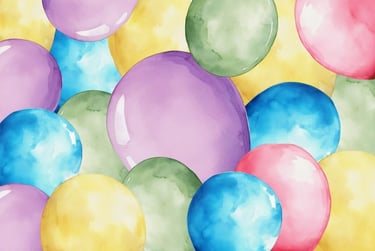 Free Watercolor Balloon Clipart
