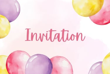 Free Watercolor Balloon Clipart