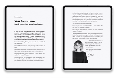 Love your hair, Books, typesetting by Michelle Pirovich, Squeezebox