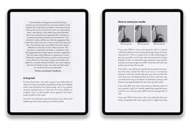 Love your hair, Books, typesetting by Michelle Pirovich, Squeezebox