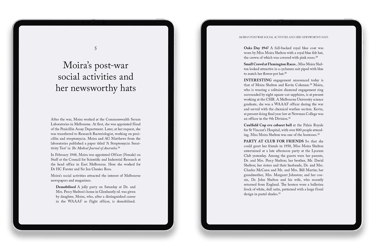 Moira Dynon, Books, typesetting by Michelle Pirovich, Squeezebox