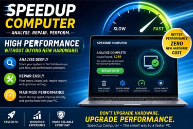 Analyse and Repair Computer easily with System Mechanic - Download Now!