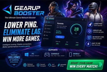 Download GearUP Booster - The Ultimate Game Booster