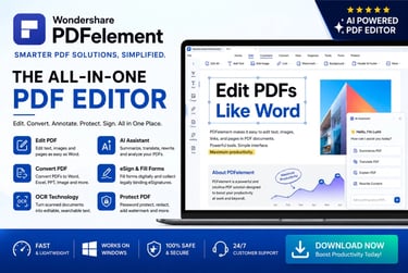 Wondershare PDF Editor - Download Now!