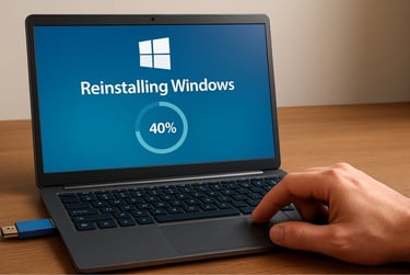 Reinstall Windows Now - Click Here