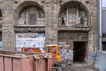 Reinhard Mokros: Berlin, Baustelle Tacheles Gelände 2019