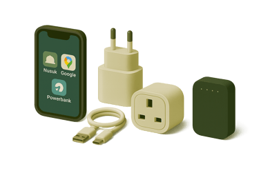 Technology and miscellaneous for umrah