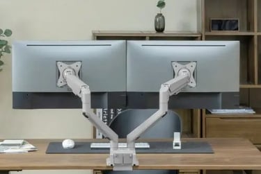 Singularity-India-LUMI-Monitor-Arm-Gas-Spring-Dual-monitor