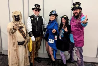 Geek'd Con 2024 Judges & Hosts