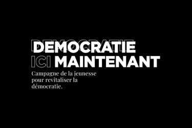 néoléa travaille avec le conseil de l'Europe sur la campagne "démocratie ici maintenant"