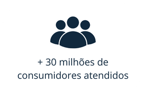 Mais de 30 milhôes de consumidores atendidos em todo país com um sistema otimizado para shows e eventos