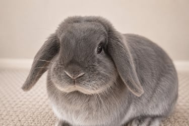 Hot Cross Buns' Noelle - solid lilac doe